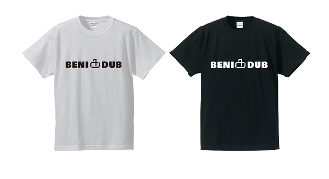 リリース：BENIDUBロゴＴシャツ「BDT01」